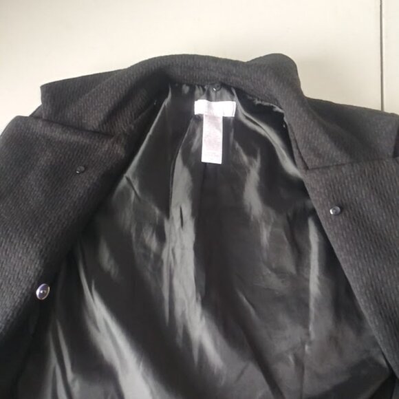 Covington Women's size 6 black asymmetrical jacket - Picture 13 of 16